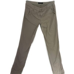 Aeropostale Beige Low-Rise Jeans